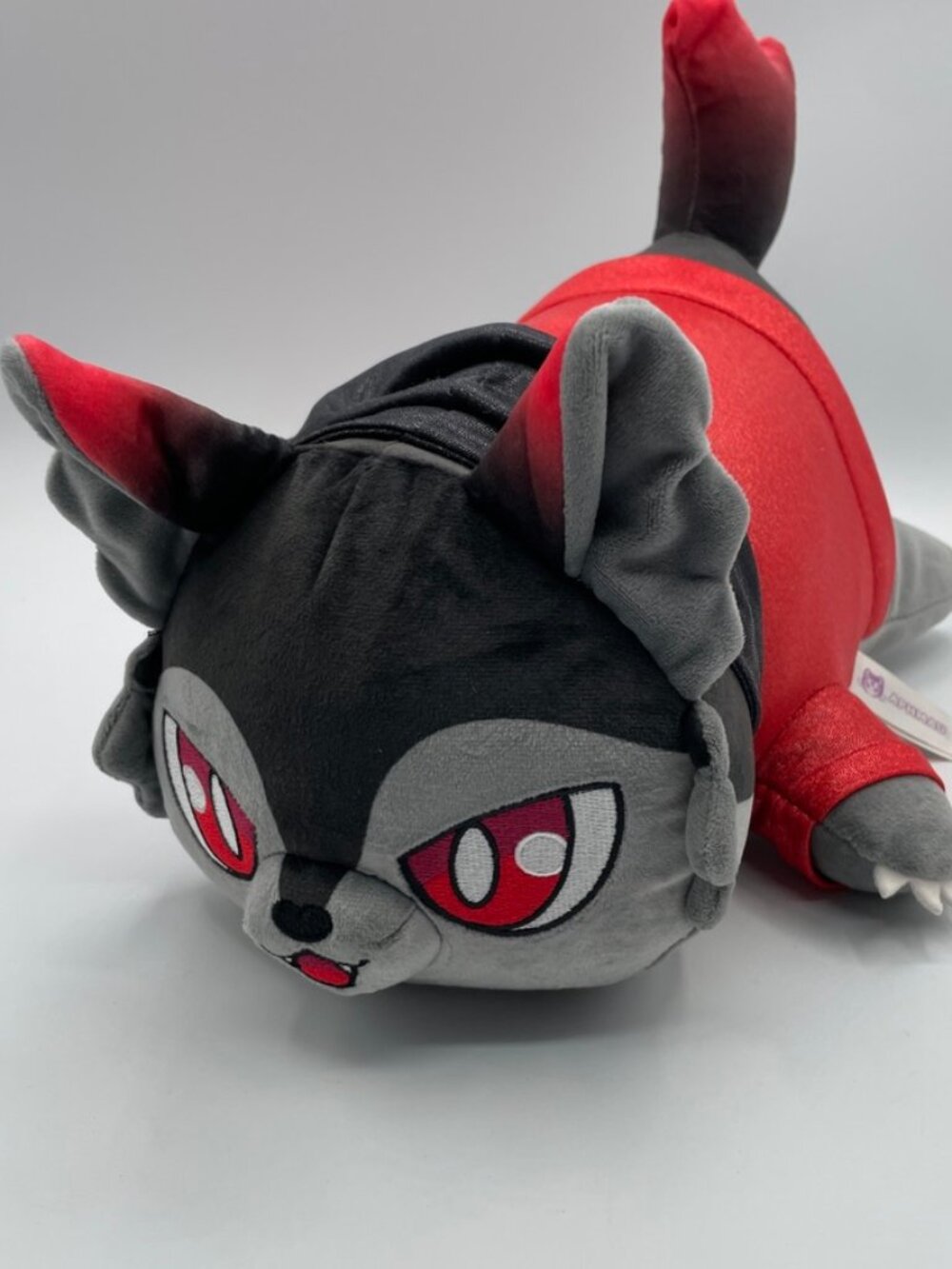 Aphmau Wolf Cat  Aaron Plush Stuffed Toy 2024 Meemeows 11.5 Inch with Hoodie